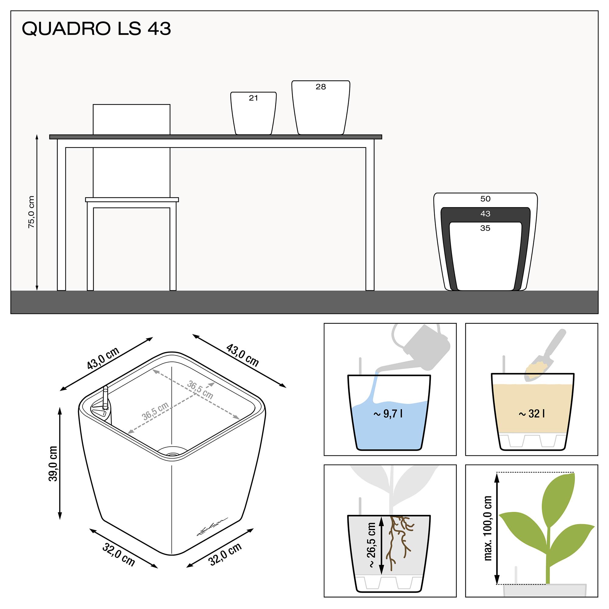 LECHUZA QUADRO LS